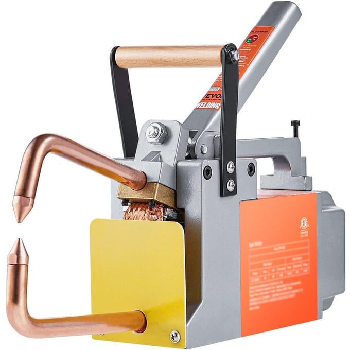 Draagbare Puntlasmachine 1/8-inch Dikke Puntlasmachine met 8KVA Ingangscapaciteit