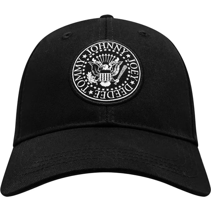 Ramones - Presidential Seal Baseball pet - Zwart