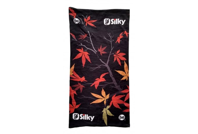 Silky buff / kraag met logo & print
