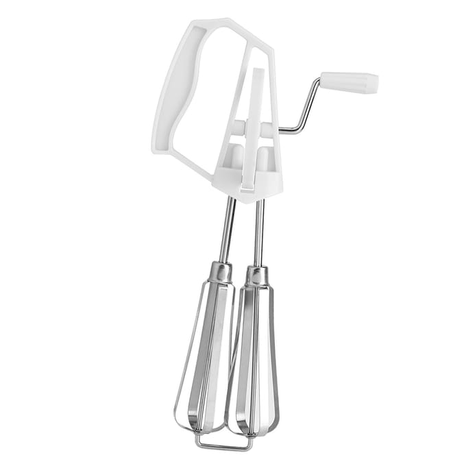 RVS Roterende Handgarde Eierklopper Mixer Kookgereedschap Keuken