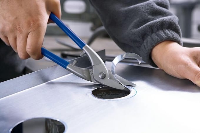Metaalschaar - Gereedschap Knippen - Metaal Bewerken - Microvertanding Snijkant - 250mm Lengte