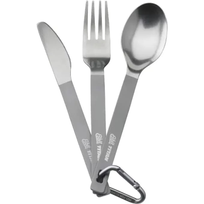 Titanium bestekset inclusief tas Esbit