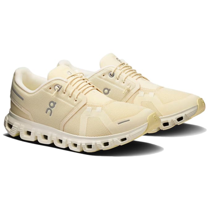 ON Cloud 6 Castor Ivory Heren Sneakers Geel 3WF10064297 36 beige