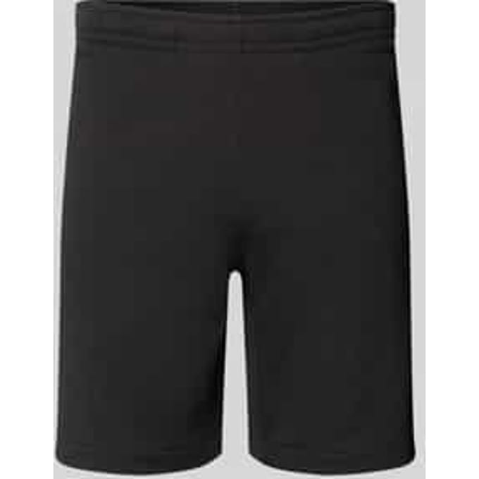 regular fit sweatshorts van puur katoen