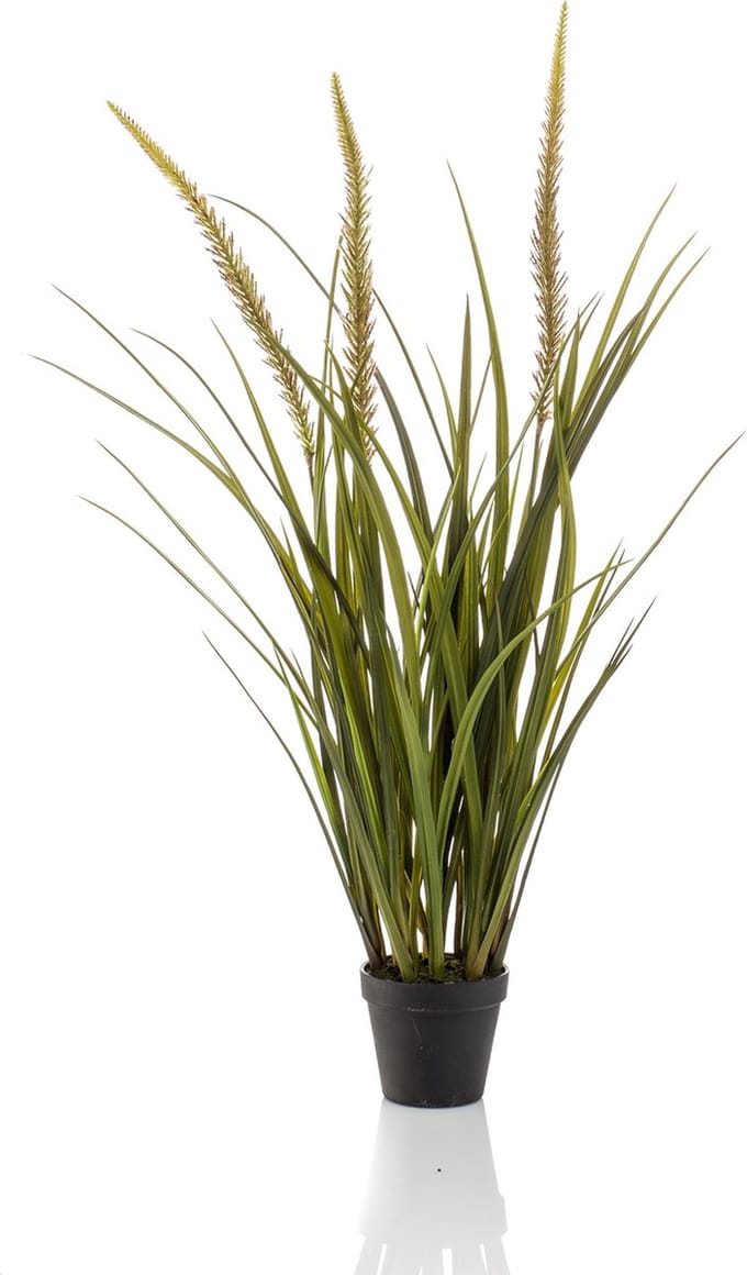 Emerald - Kunstplant Vossenstaart Gras 90cm - Kunstplant voor binnen