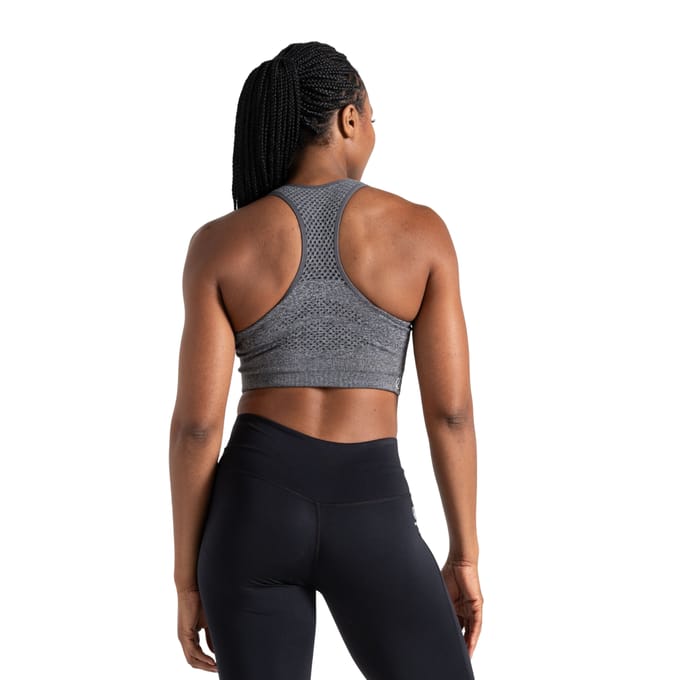 Dare 2B Dames/Dames Dont Sweat It II Sportbeha (Ebbenhoutgrijs)