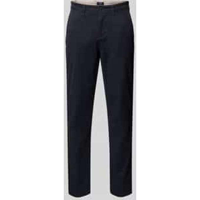 Slim fit chino met achterzakken