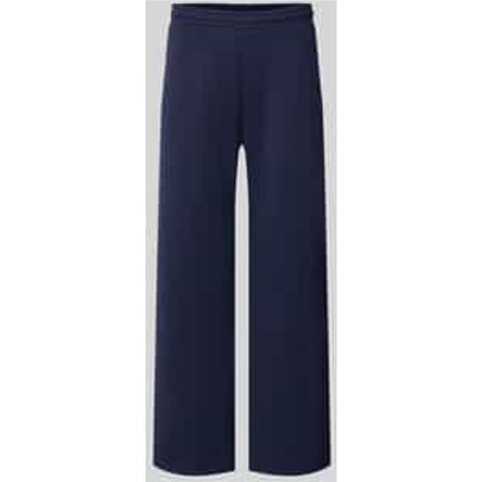 Straight fit sweatpants katoenmix
