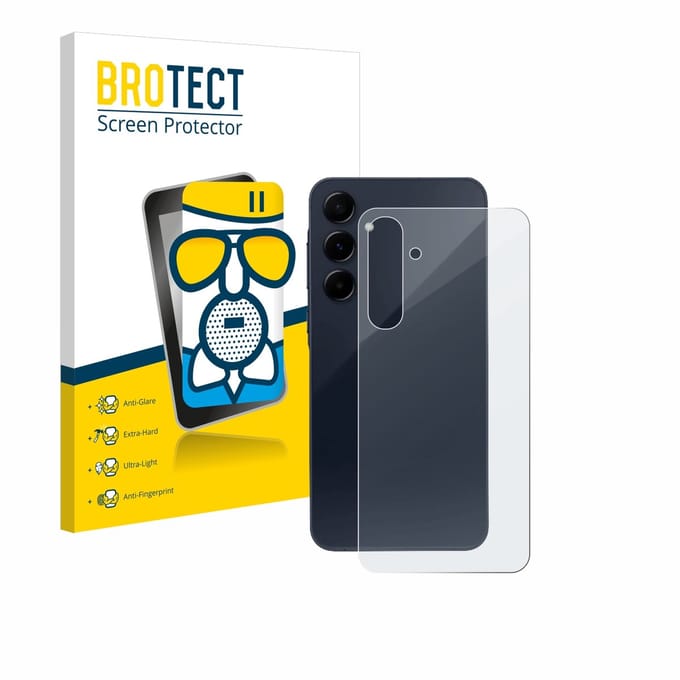 BROTECT - Screenprotector voor Samsung Galaxy A55 5G (Achterkant) - Folie Beschermfolie Beschermglas matte