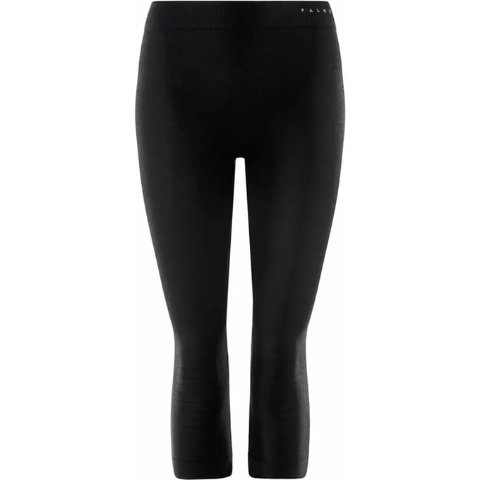 FALKE Wool-Tech Light 3/4 sneldrogend wol functioneel functioneel ondergoed dames zwart - maat M
