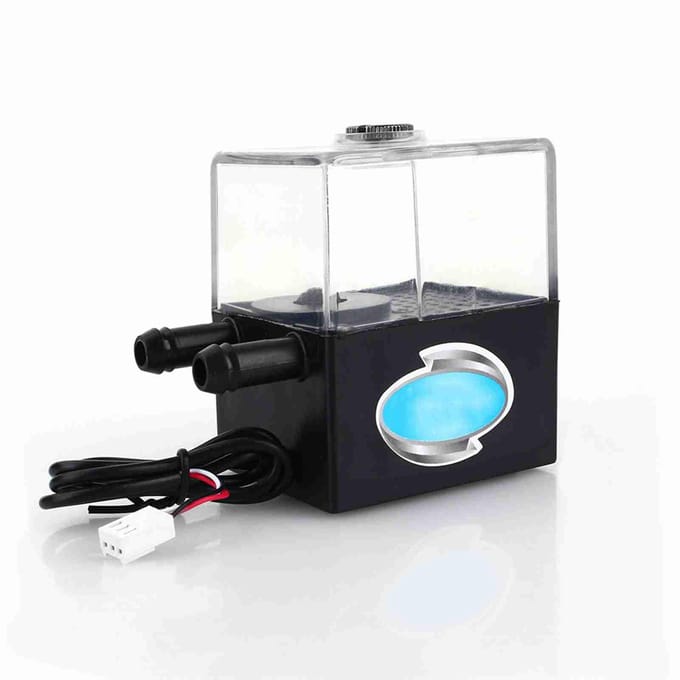 Sc‑300t 12v Dc Ultra Stille Waterpomp&Pomptank Voor Pc Cpu Vloeistofkoeling