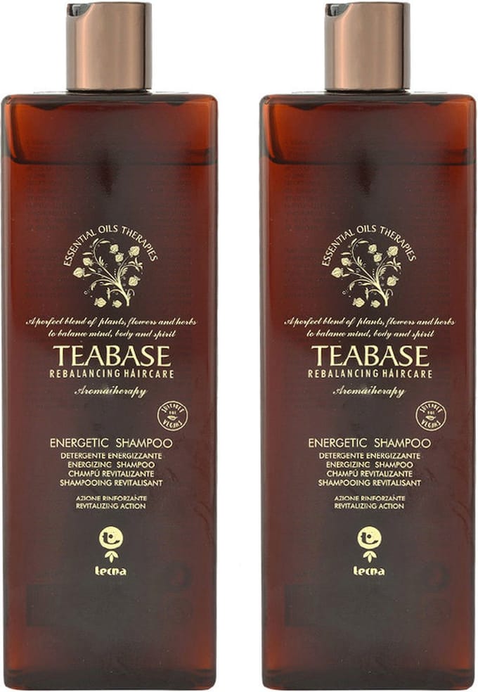 Tecna Teabase Energetic Shampoo 2 X 250ml