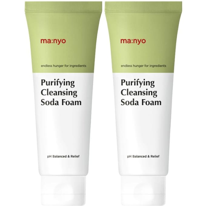 ma:nyo Pure & Deep Cleansing Soda Schuim Dubbele Set 150ml ×2 beige