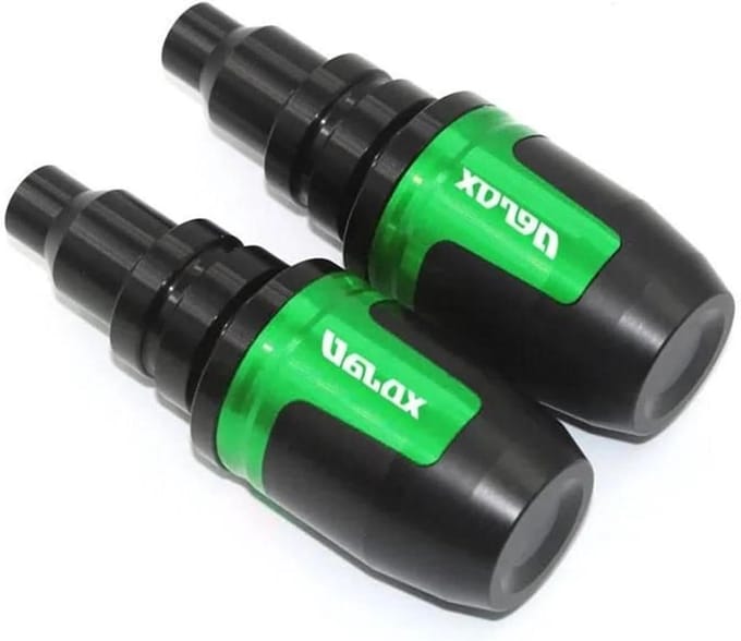 Motor Crash Slider - Valbeveiliging Motor - Motor Beschermen - CNC Aluminium - One Size - Groen