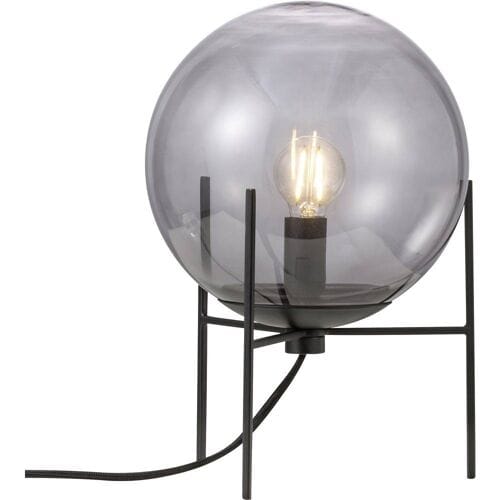 Nordlux Alton 20-tafellamp-E14-smoke glas/zwart