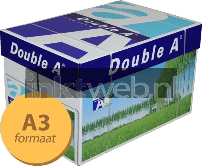 Double A Premium A3 papier 5 pakken (80 grams) wit (Origineel)