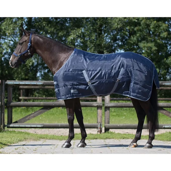 QHP STALDEKEN START NYLON 150GR Donkerblauw