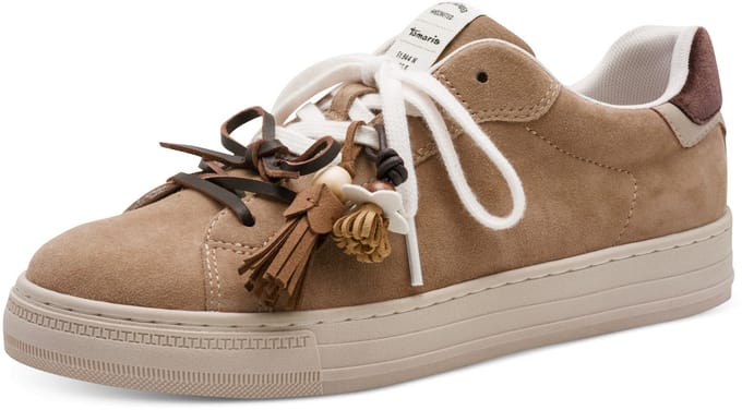 Tamaris Sneakers bruin Suede - Maat 38