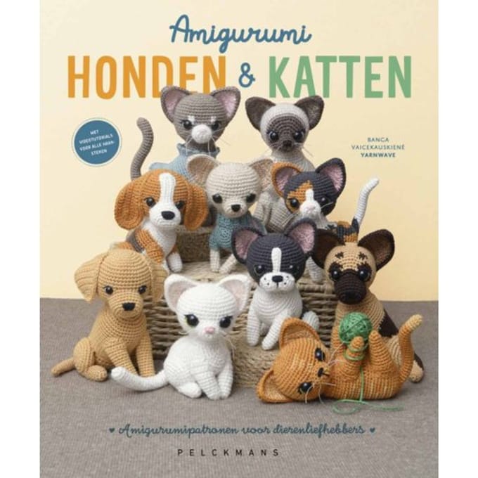 Amigurumi Honden En Katten - Banga Vaicekauskienė (Yarnwave)