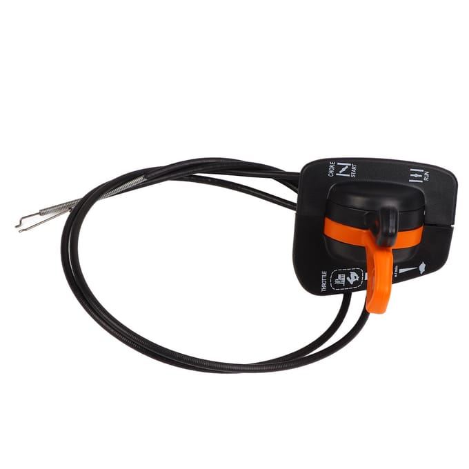 Poignée de commande de câble d'accélérateur et de starter GY20948 de remplacement pour John Deere 125 135 145 155C