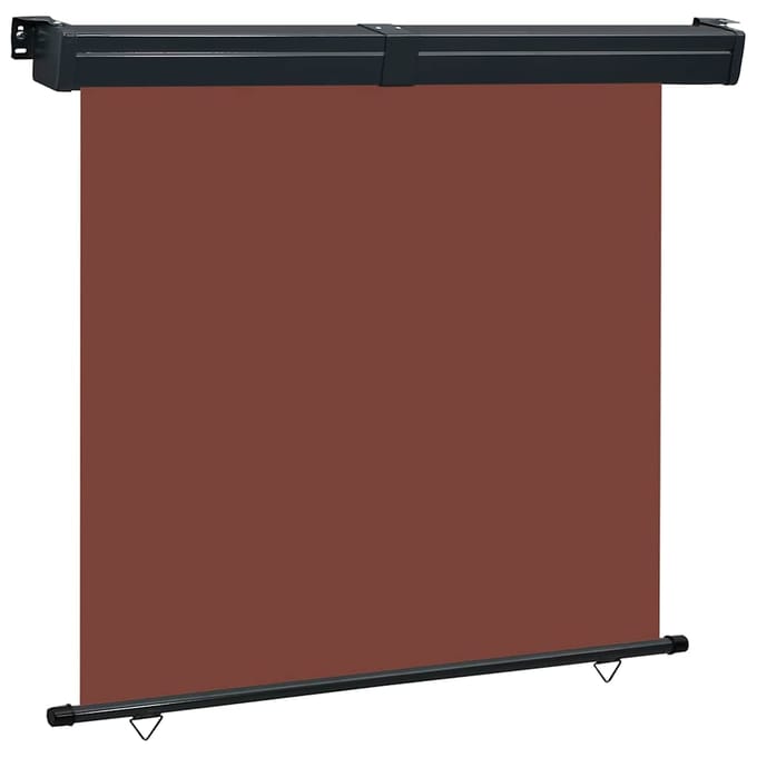 vidaXL - Balkonscherm - 175x250 - cm - bruin