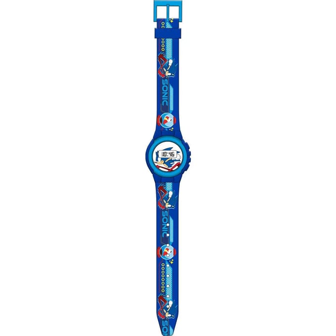 Overige Merken Sonic Hedgehog Digitaal Horloge Blauw