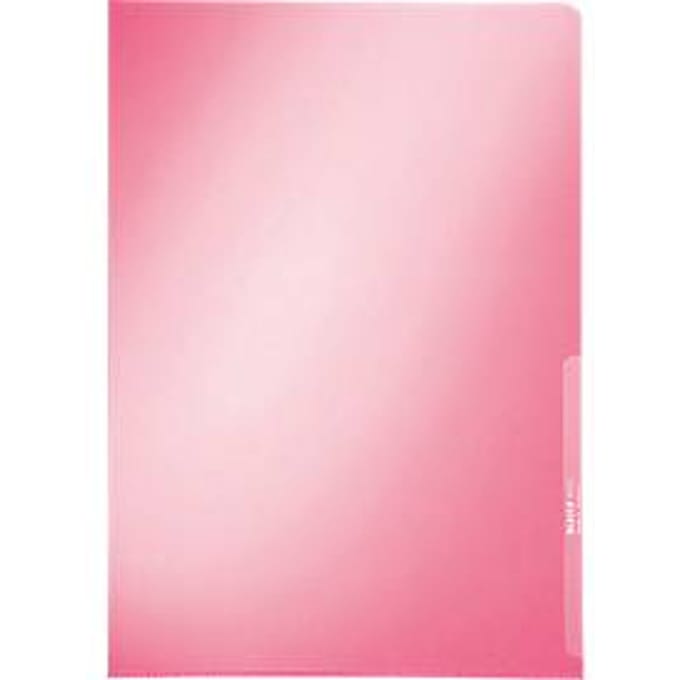 Insteekmap L-model Leitz Premium copy safe 0.15mm PVC A4 rood 100 stuks