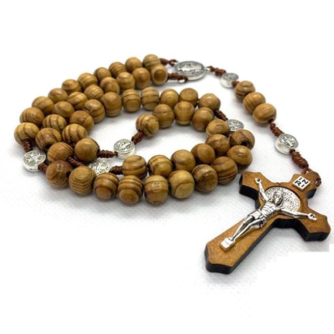 Kinderketting rozenkrans mn281 - IbizaMen KIDS lengte 70cm