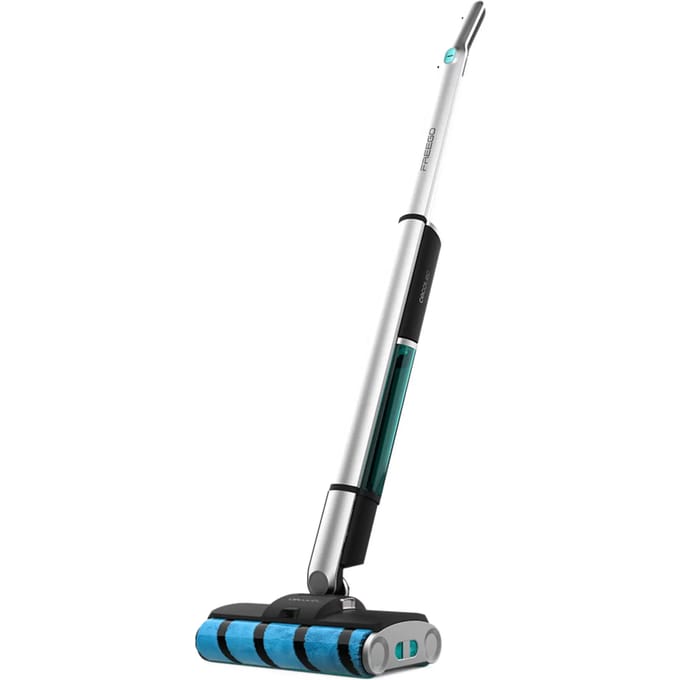 Aspirateur Balai Laveur - CECOTEC FreeGoWash TwiceSpray - 60 W - 40 min - 450 ml - Gris