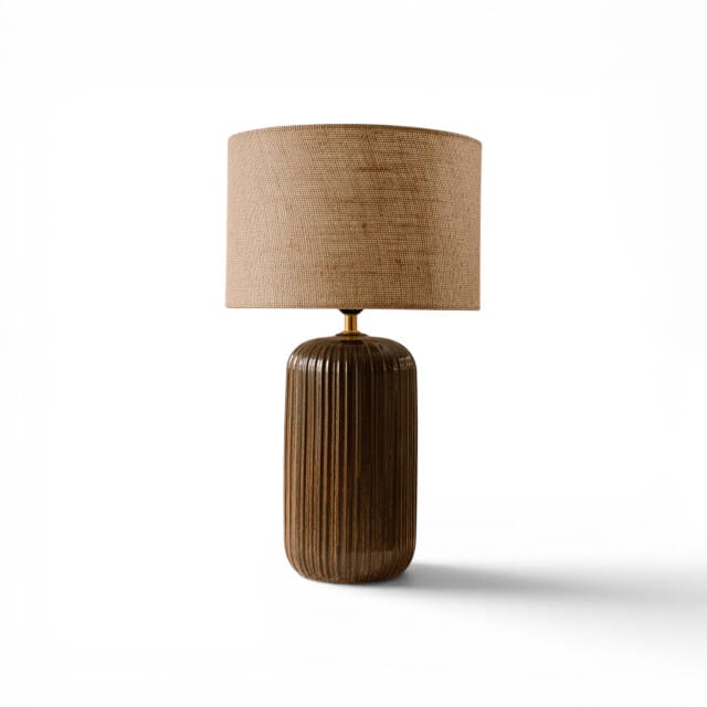 Indore Home - Verona - M - Schemerlamp - Bruin
