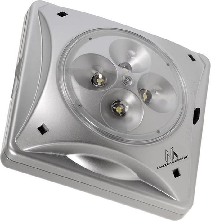 Maclean MCE124 - Solar LED Paraplu Tuinverlichting - Koel Wit