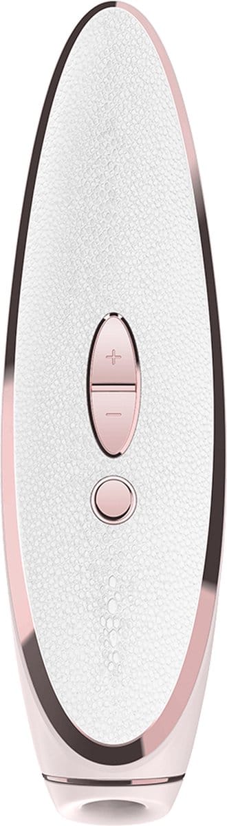 Satisfyer Luxus Haute Couture echt leer en metaal