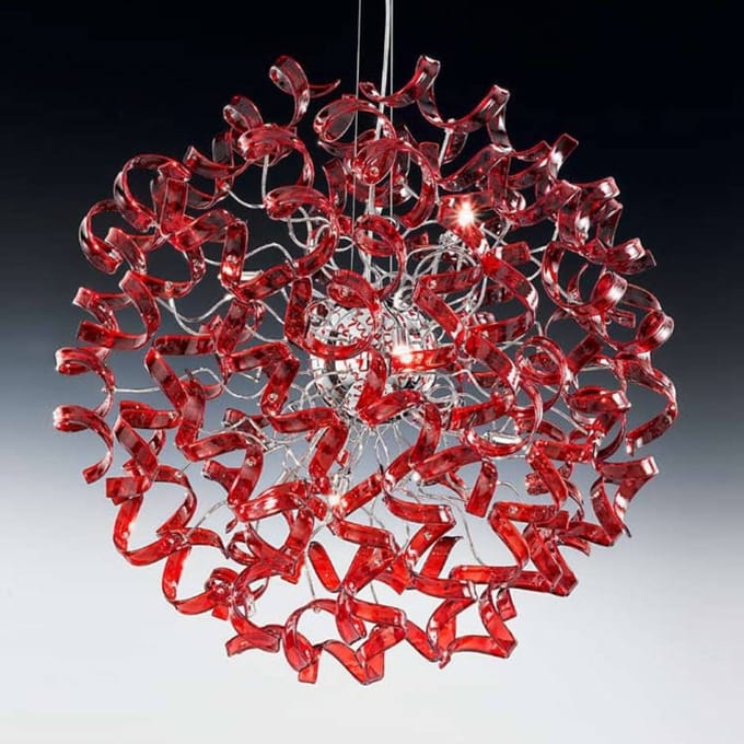 Metallux Kersen hanglamp in bolvorm Ø 80 cm