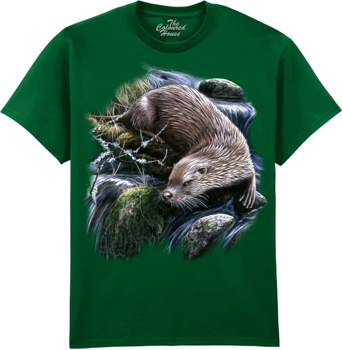 Exploring Otter The Coloured House T-shirt M