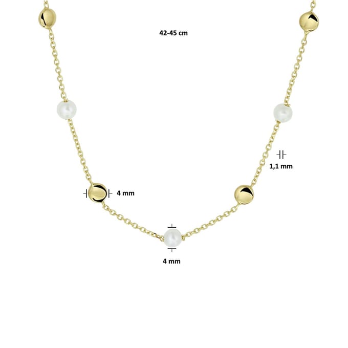 Collier Parel 42 - 45 Cm