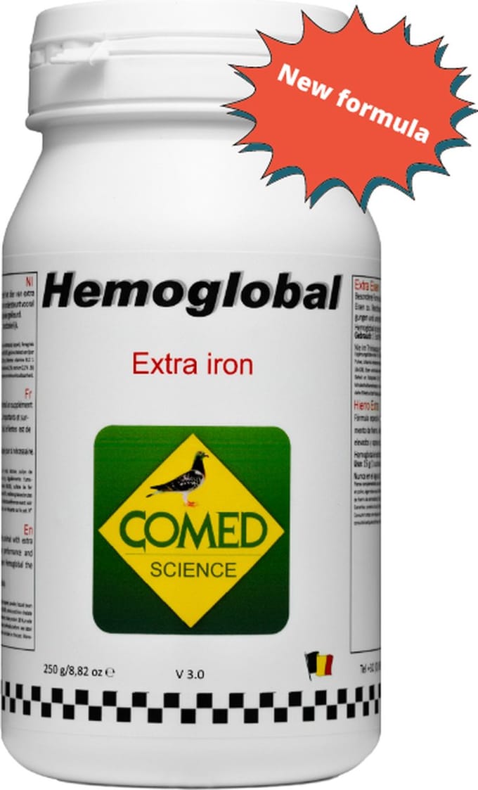 Comed Hemoglobal 250g - voor postduiven