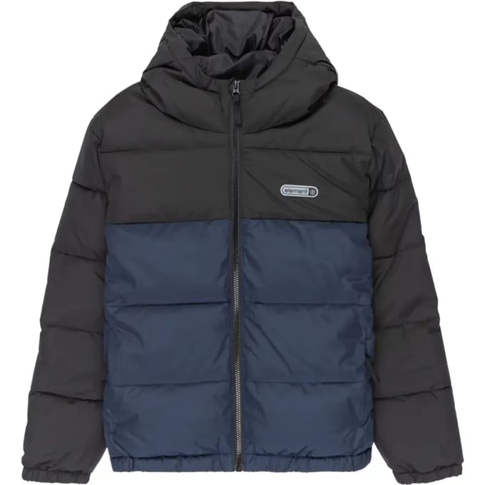 Element Classic Gewatteerde Jas Zwart 16 Years Jongen