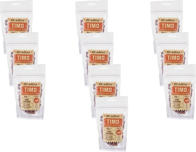 Timo Trainers Hert - Hondensnacks - 10 x 85 g
