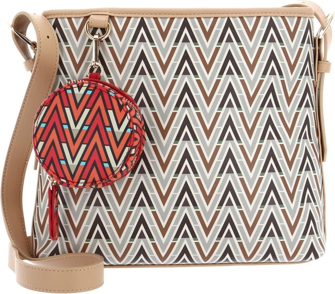 VALENTINO Schoudertas Tonic Crossbag Beige / Multicolor Veelkleurig