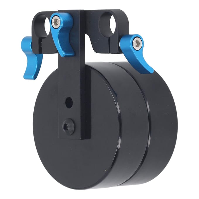 Camera Tegenwicht Set 2x2.2lbs Universele Aluminiumlegering Schouder Mount Rig Tegenwicht voor black