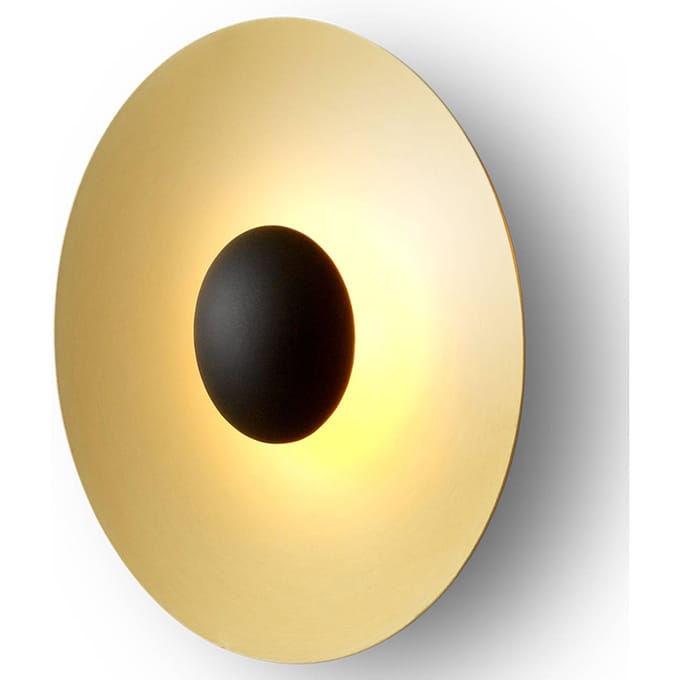 MARSET Ginger 42C LED wandlamp Ø42cm messing