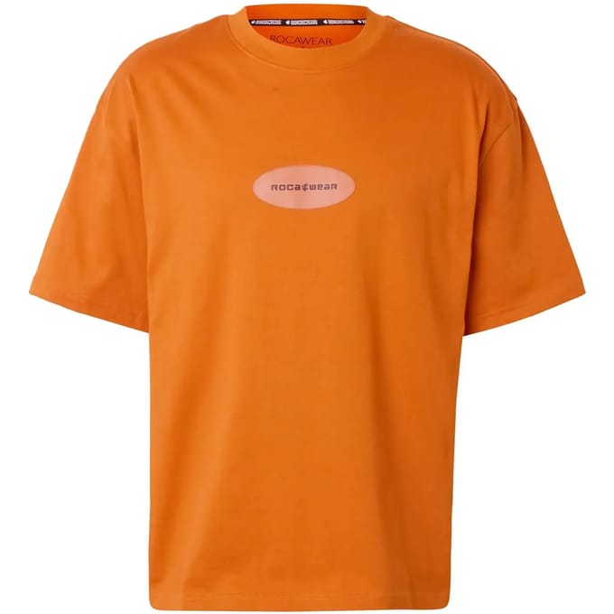 Rocawear - Simpleroc Heren Tshirt - S - Oranje