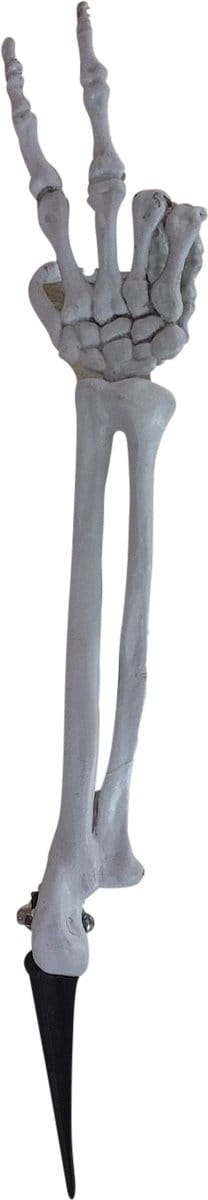 Fjesta© Halloween skelet arm op spies peace - 39cm