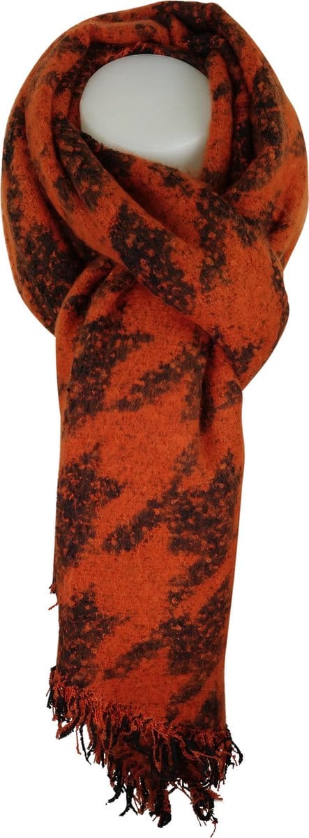 Wintersjaal Qischa oranje