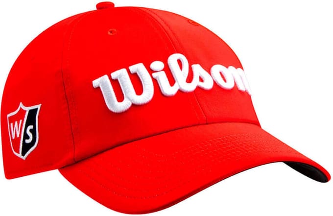 Wilson Pro Tour Golfcap - Rood Wit