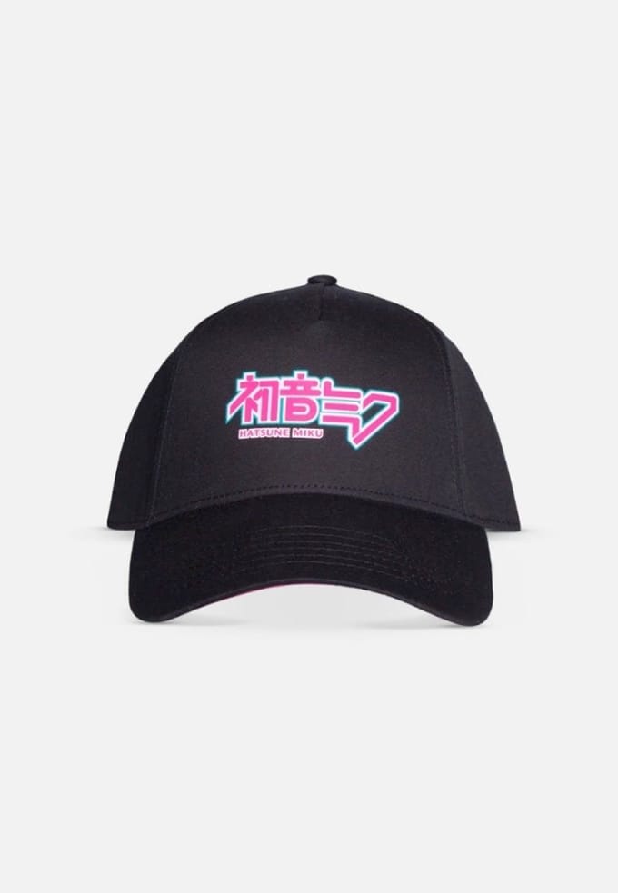 Hatsune Miku - Logo Verstelbare pet - Zwart