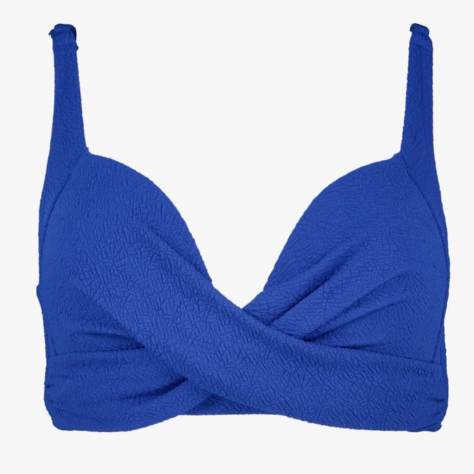Osaga voorgevormde dames bikinitop blauw - Maat M