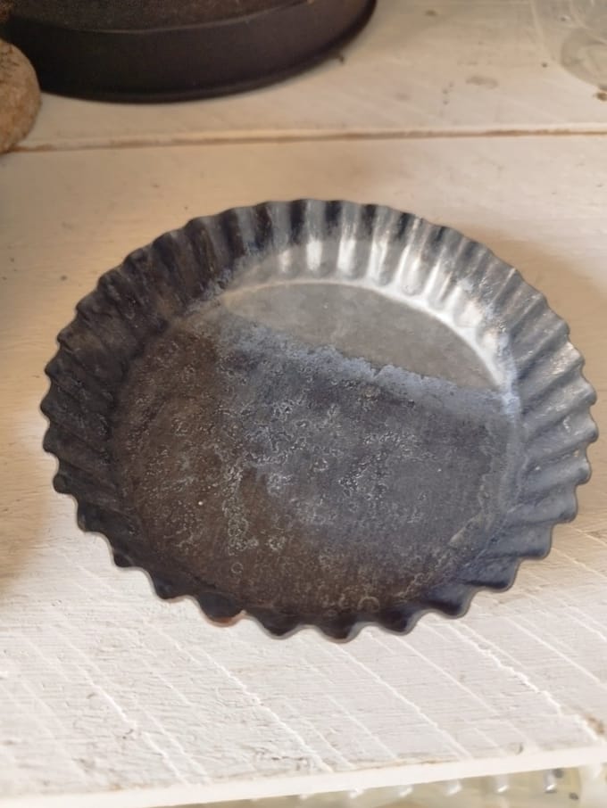 Bakblikje oud zink