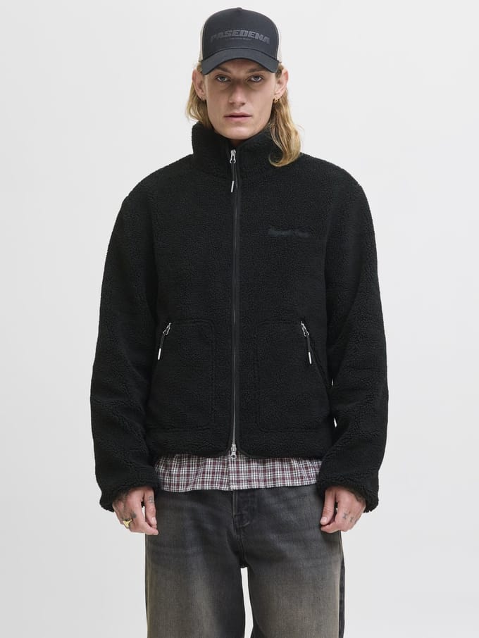 JACK&JONES - JORNORREBRO TEDDY JACKET SN - Heren - Buitenjassen