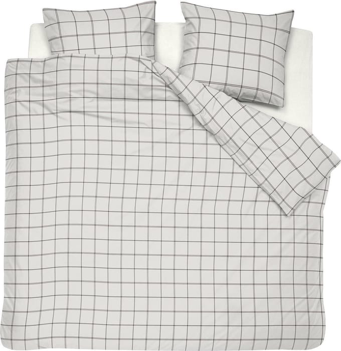 Cinderella Kody Dekbedovertrek - Tweepersoons - Flanel - 200x200/220 cm - Off White